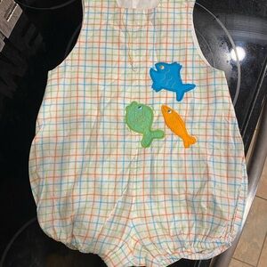 The Bailey Boys Size 24 month Bubble Romper (Like New)
